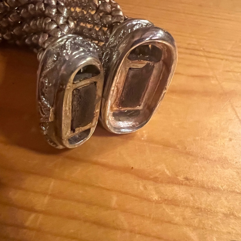 Source Unknown Silver Bracelet - image 7